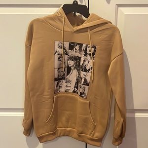 Taylor Swift Eras Tour Hoodie Taupe (Authentic) (Size Sold Out)